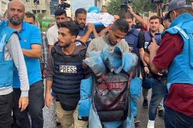 توثيق 350 جريمة للعدو الصهيوني بحق الصحفيين منذ بدء العدوان على غزة