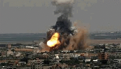 طائرات الاحتلال الإسرائيلي تقصف عدة مواقع في قطاع غزة