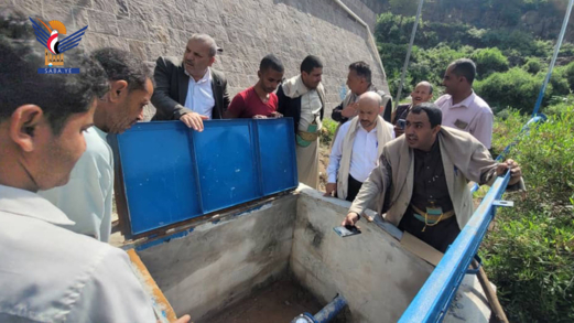 تسلّيم مشروع مياه المشكي في بعدان بإب للجنة المستفيدين