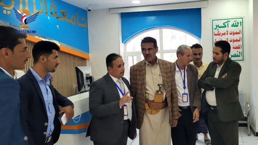 تفقد سير العملية التعليمية في جامعة الرازي بحجة