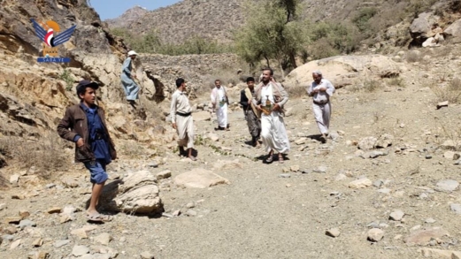 تفقد سير تنفيذ مشاريع بمبادرات مجتمعية في الشاهل بحجة