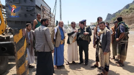 الضالع.. تفقد مشروعي تجهيز الميزان المحوري لمنفذ الجمارك والسوق المركزي بدمت الضالع.. تفقد مشروعي تجهيز الميزان المحوري لمنفذ الجمارك والسوق المركزي بدمت