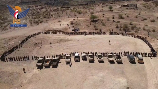 ذمار.. وقفة حاشدة لأبناء مديرية المنار لمباركة انتصار إيران ومحور المقاومة