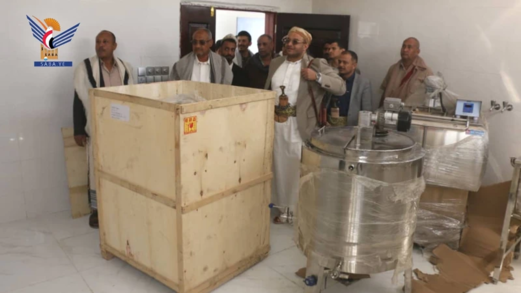 المساوى يطلّع على سير العمل بمركز معالجة وتصنيع منتجات الألبان في التعزية