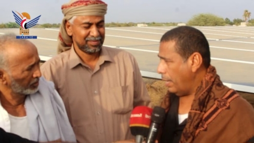 افتتاح مشروع مياه دير النشاد بمديرية القناوص بمحافظة الحديدة