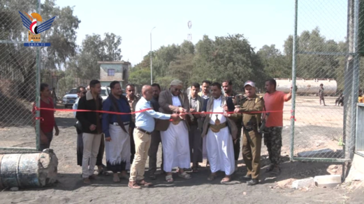 المساوى يفتتح ملعب حديقة 21 سبتمبر في الحوبان بتعز