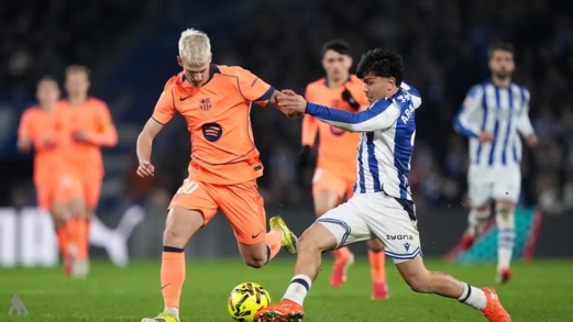 برشلونة يخسر أمام مضيفه ريال سوسيداد في الليجا