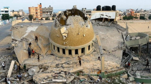 “حكومي غزة”: العدو الإسرائيلي دمر 1160 مسجداً خلال الإبادة