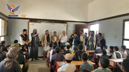 تفقد الدورات الصيفية في مديرية ريف البيضاء