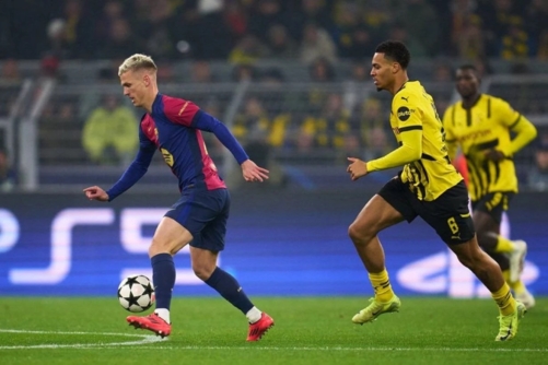 برشلونة يحقق انتصاراً مثيراً على دورتموند في دوري أبطال أوروبا