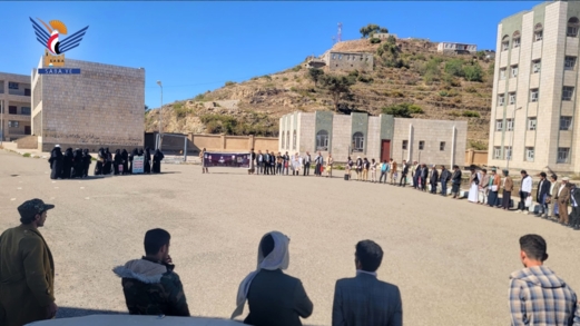 وقفة بكلية التربية بريمة تأكيدا على ثبات الموقف واستمرار التعبئة العامة