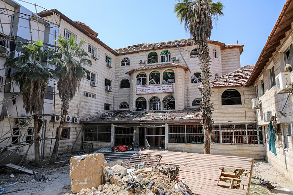 "الصحة العالمية": مستشفى الأمل في غزة خارج الخدمة "الصحة العالمية": مستشفى الأمل في غزة خارج الخدمة