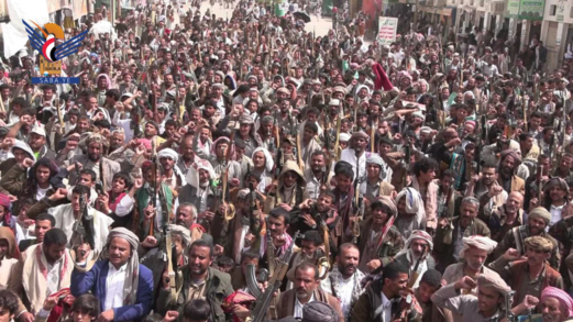  مسيرات حاشدة بالجوف تؤكد الاستنفار والجهوزية لمواجهة العدو