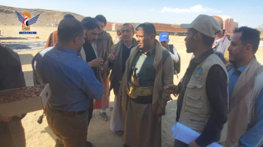 مدير هيئة المواصفات يطلع على سير العمل بمركزي نهم والجوف