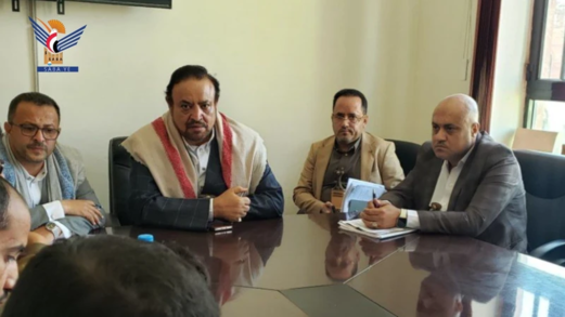 أمين العاصمة يطلع على سير العمل بصندوق النظافة والتحسين