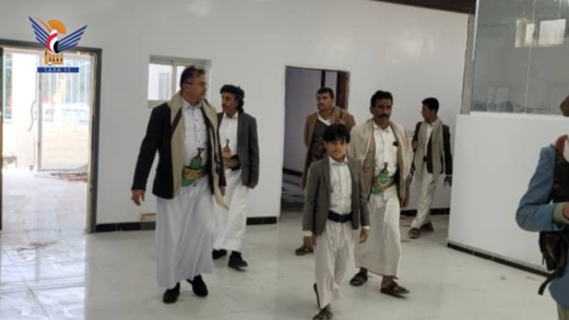 الاطلاع على التجهيز بمبنى العيادات الخارجية لهيئة المستشفى الجمهوري بصعدة