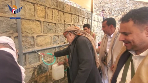 افتتاح مشروع تأهيل وترميم سبيل مياه عين موهبة بمدينة المحويت