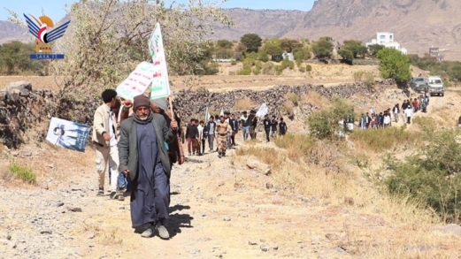 إب.. مسير وتطبيق قتالي لخريجي دورات "طوفان الأقصى" في مديرية السدة