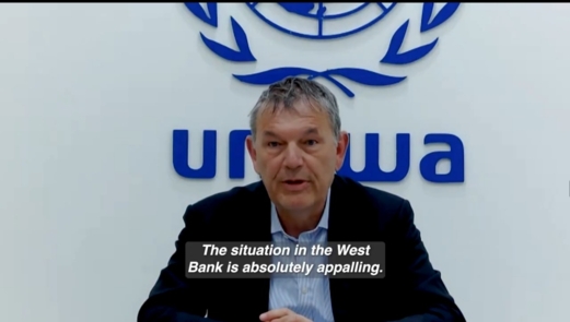 المفوض العام لـ أونروا: النزوح في الضفة الغربية المحتلة يعد الأكبر منذ نحو ستة عقود