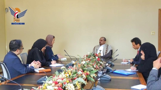 نائب وزير الخارجية يلتقي القائم بأعمال رئيس بعثة الأمم المتحدة لدعم اتفاق الحديدة "أونمها"