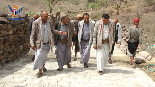 تفقد مشروعي مبادرتين بالحيمة الخارجية بصنعاء 