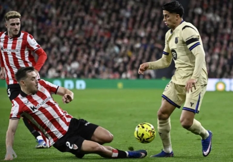 برشلونة يهزم بيلباو ويعزز صدارته في الليجا