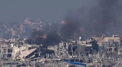 العدو الصهيوني يواصل خرق وقف النار في غزة بقصف جوي ومدفعي