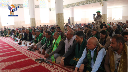 فعالية خطابية ووقفة قبلية بمديرية السدة في إب فعالية خطابية ووقفة قبلية بمديرية السدة في إب