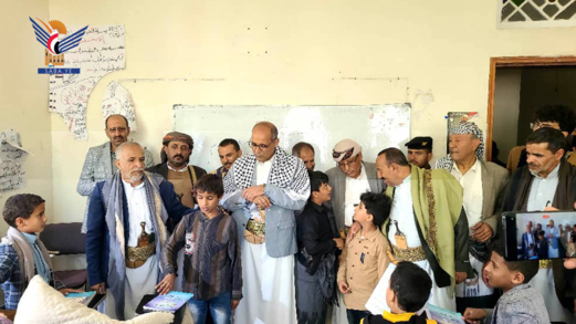 أعضاء من مجلس الشورى يتفقدون الدورات الصيفية في مديرية صنعاء الجديدة