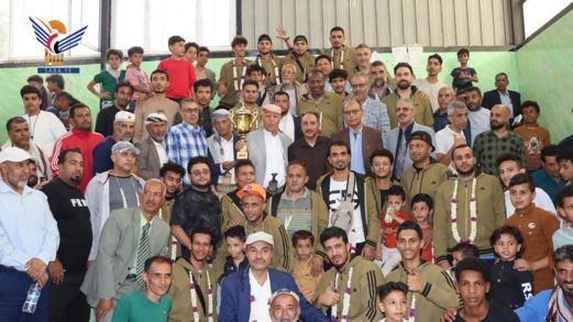 تكريم فريق شعب إب لكرة السلة لصعوده إلى أندية الدرجة الأولى