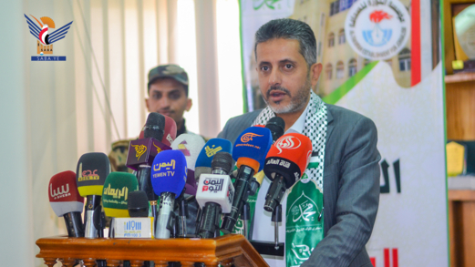 وزير الإعلام : نحن في معركة إعلامية لمواجهة أمريكا و"إسرائيل" وبريطانيا  وزير الإعلام : نحن في معركة إعلامية لمواجهة أمريكا و"إسرائيل" وبريطانيا