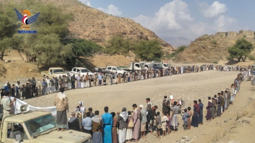   حجة .. وقفة في المغربة تأكيدا على الاستعداد لمواجهة العدو الصهيوني  