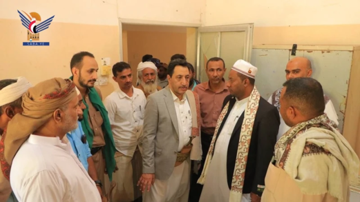 رئيس محكمة استئناف الحديدة يتفقد محاكم المراوعة وباجل وبرع