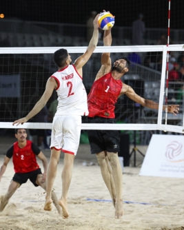 المنتخب العماني للكرة الطائرة الشاطئية يتوج بلقب جولة غرب آسيا الرابعة للرجال المنتخب العماني للكرة الطائرة الشاطئية يتوج بلقب جولة غرب آسيا الرابعة للرجال