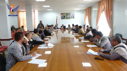 مناقشة مستوى تنفيذ مشاريع التمكين الإقتصادي في إب