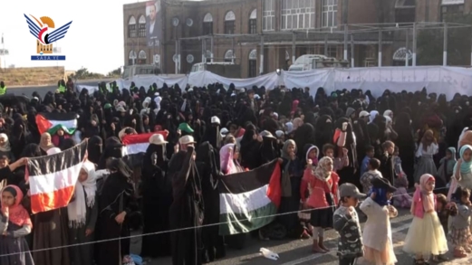 فعالية للهيئة النسائية بالمحويت بذكرى ميلاد فاطمة الزهراء