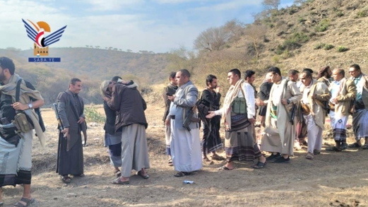 قيادات محافظة ذمار تزور المرابطين في جبهات تعز والضالع