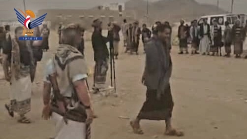 فريق من وزارة الصحة يتفقد أحوال المرابطين في جبهة صرواح بمأرب