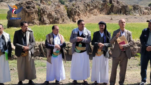 تدشين العمل في ثلاثة مشاريع مياه بمحافظة إب تدشين العمل في ثلاثة مشاريع مياه بمحافظة إب