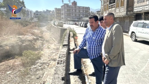 تدشين حملة لتنظيف السوائل وممرات السيول في مركز محافظة إب
