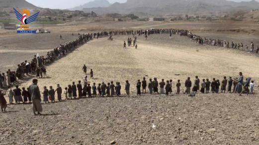وقفات قبلية بمحافظة صنعاء إعلانًا للجهوزية وبراءة من العملاء والخونة