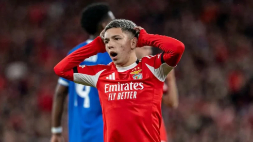 الاتحاد الأوروبي للقدم يوقف بريستياني لاعب بنفيكا 6 مباريات لإساءة عنصرية