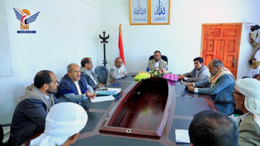 مناقشة أداء تنفيذ المشاريع الخدمية والتنموية بصعدة
