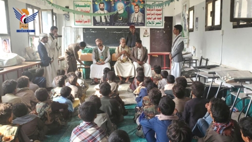 تفقد الدورات الصيفية في محافظة حجة