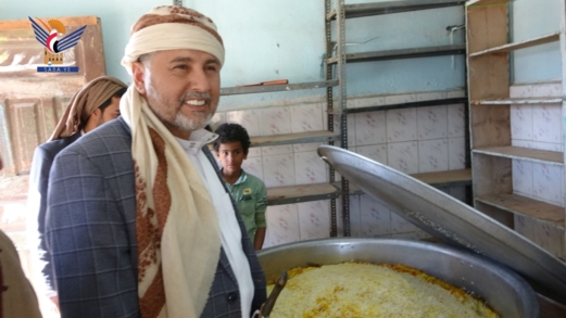 مديرية بني الحارث تدشن ثلاثة مطابخ خيرية رمضانية 