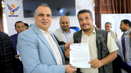   حجة.. تكريم المحافظ الصوفي ومديرا مكتبي وكالة سبأ والإعلام