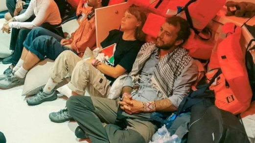 مركز "عدالة":العدو الصهيوني يعقد جلسات لترحيل ناشطي "أسطول الصُّمود" العالميّ