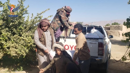 الجوف.. تفقد أحوال عدد من أسر الشهداء في الزاهر والمطمة