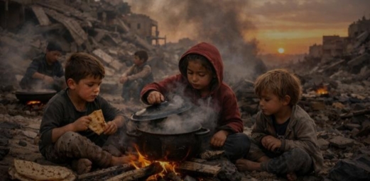 رمضان غزة.. إفطار على حافة النار