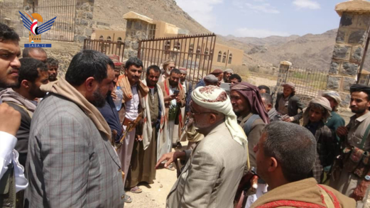 محافظ صنعاء يتفقد عددا من المشاريع الخدمية في مديرية نهم